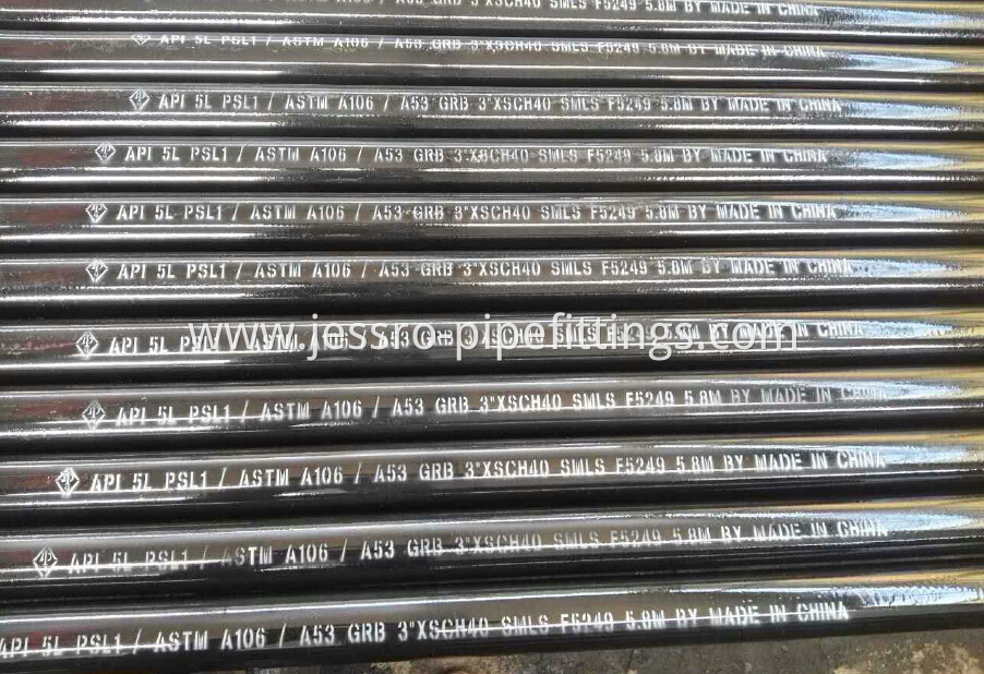 Carbon Steel Pipe A106 A53 Gr B API 5L Gr B